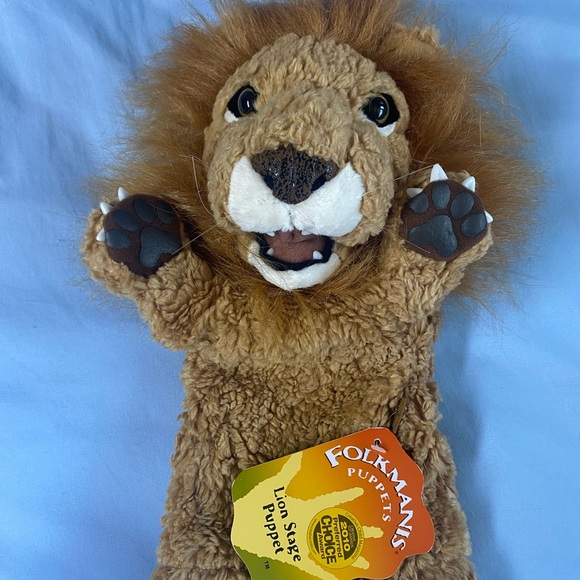 Lion hand puppet - Picture 2 of 5